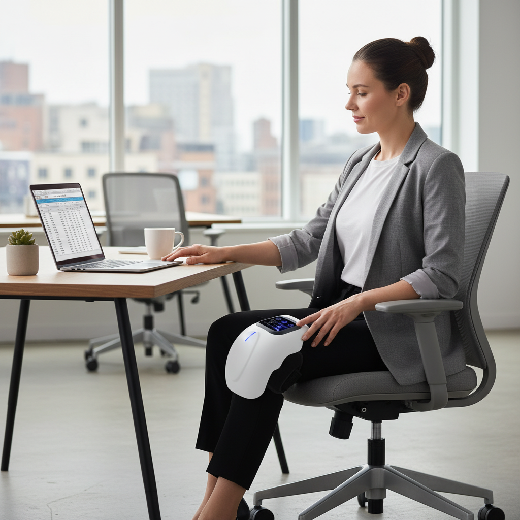 Smart Cordless Knee Massager